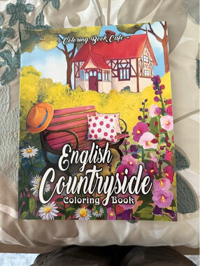 English Countryside - Coloring Book